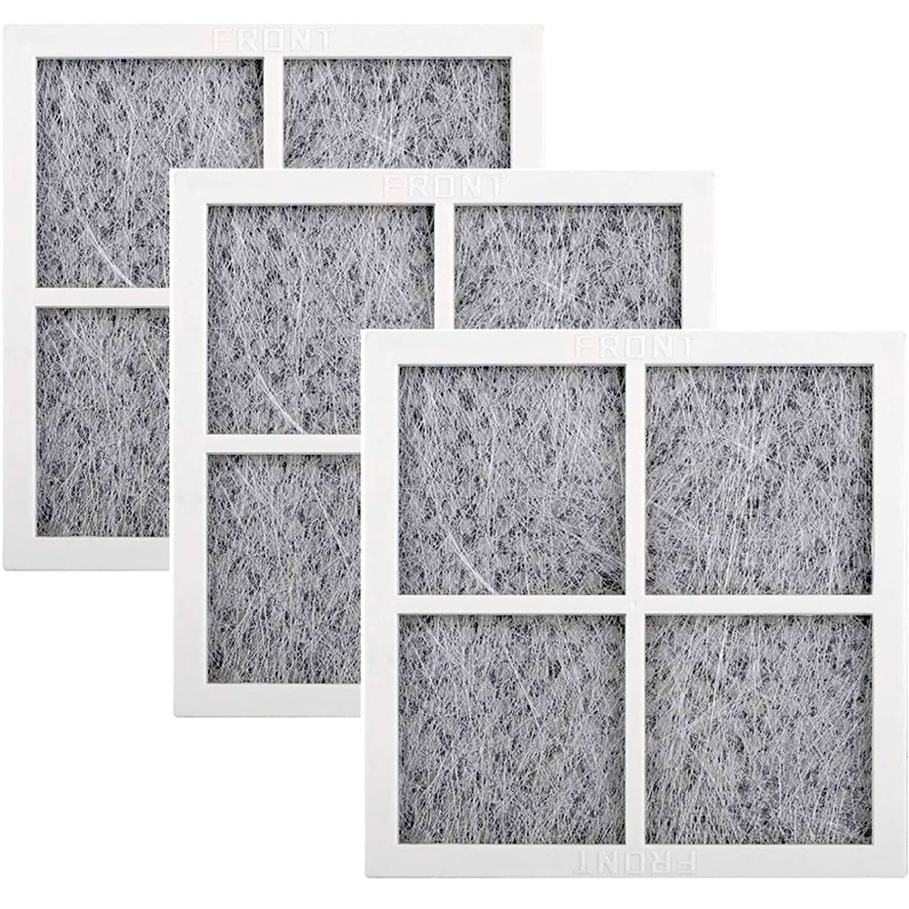 Pack of 3 Fridge Air Filters, Replacement of Air Filters, 81 x 81 mm/3.19 x 3.19